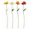 Flamingo Gartenstecker Papaver Metall 14 x 74,5 cm mehrfarbig