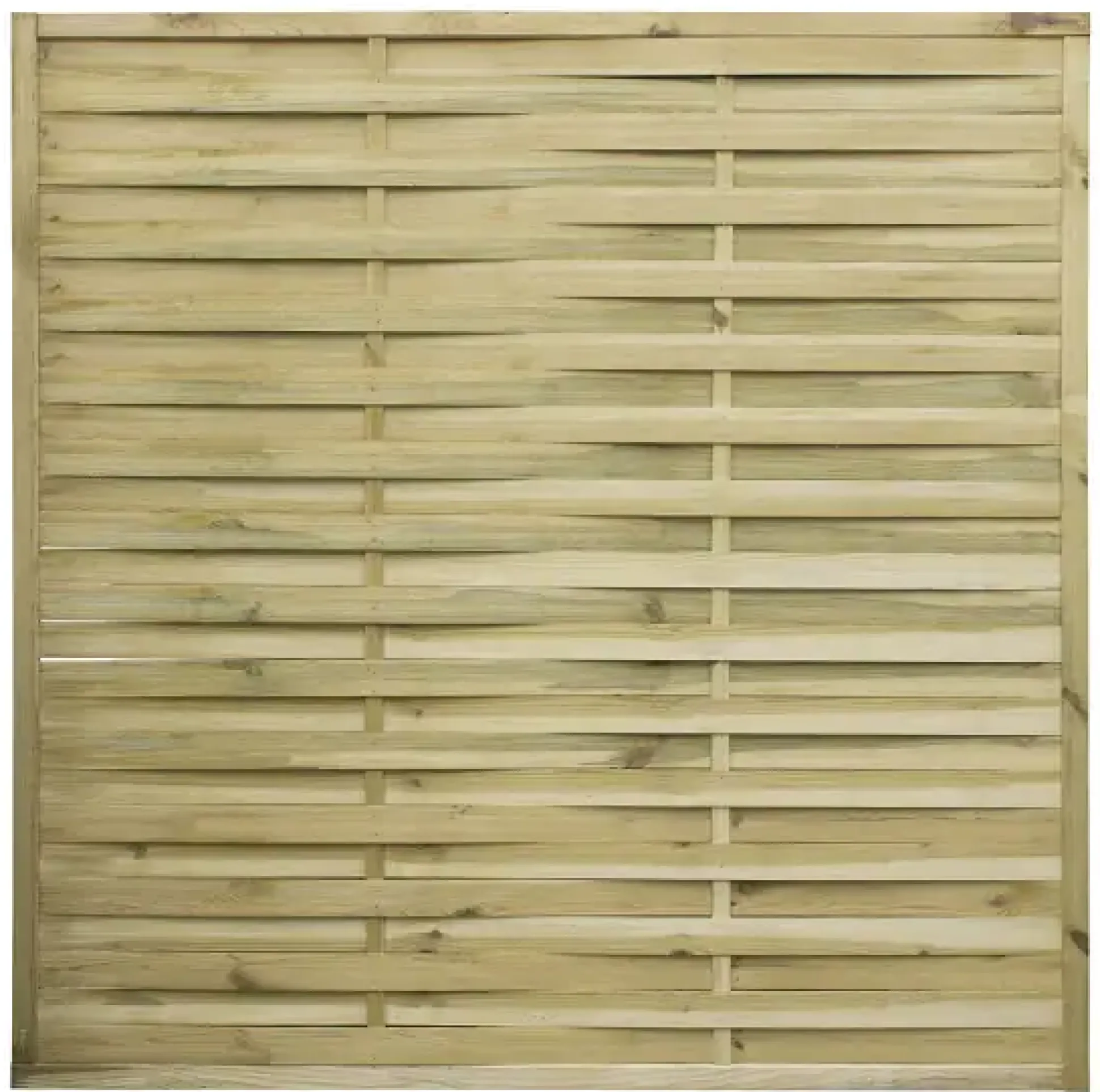 Flechtzaun 180 x 180 cm, kesseldruckimprägniert