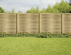 Flechtzaun 180 x 180 cm, kesseldruckimprägniert