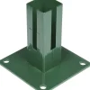 Floraworld Bodenplatte Zaunpfosten 15 x 15 cm moosgrün
