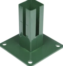 Floraworld Bodenplatte Zaunpfosten 15 x 15 cm moosgrün