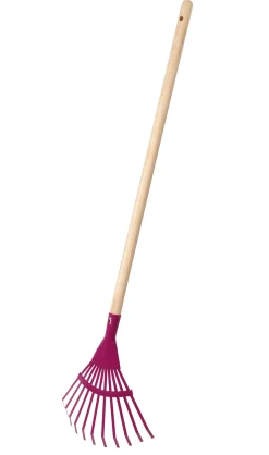 Floraworld Fächerbesen für Kinder mit Stiel 35 cm Arbeitsbreite