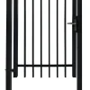 Floraworld Gartentor aus Aluminium Porto 120 x 180 cm anthrazit