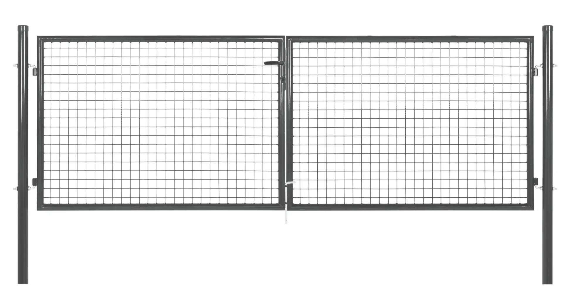 Floraworld Gartentor doppelflügelig Carat 100 x 300 cm anthrazit