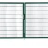 Floraworld Gartentor doppelflügelig Premium inkl. 2 Pfosten 300 x 180 cm moosgrün