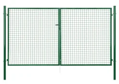 Floraworld Gartentor doppelflügelig Standard 300 x 150 cm moosgrün