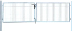 Floraworld Gartentor doppelflügelig Comfort 300 x 100 cm feuerverzinkt