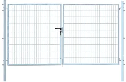 Floraworld Gartentor doppelflügelig Comfort 300 x 180 cm feuerverzinkt