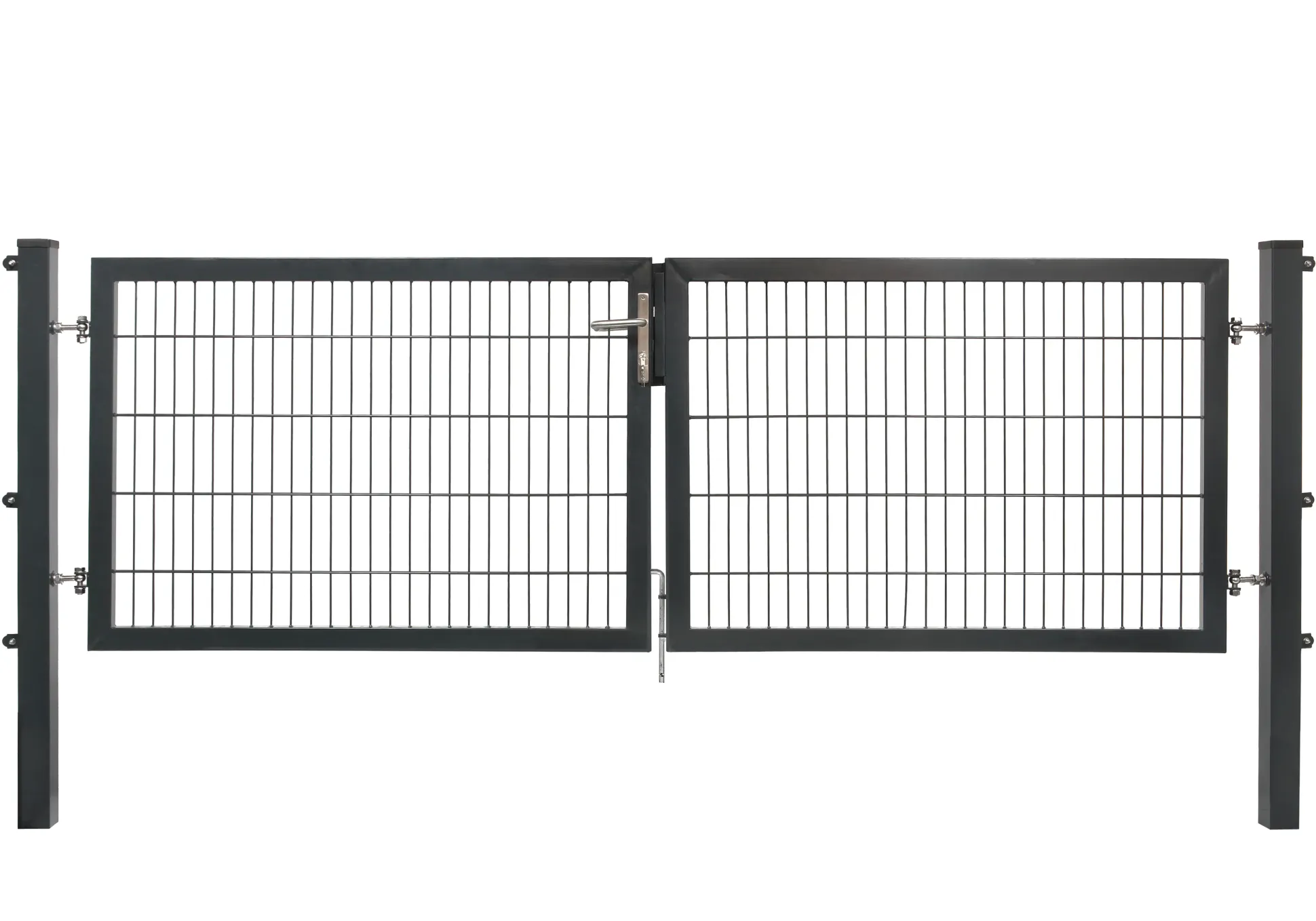 Floraworld Gartentor doppelflügelig Premium 300 x 100 cm anthrazit