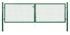 Floraworld Gartentor doppelflügelig Standard 300 x 80 cm moosgrün