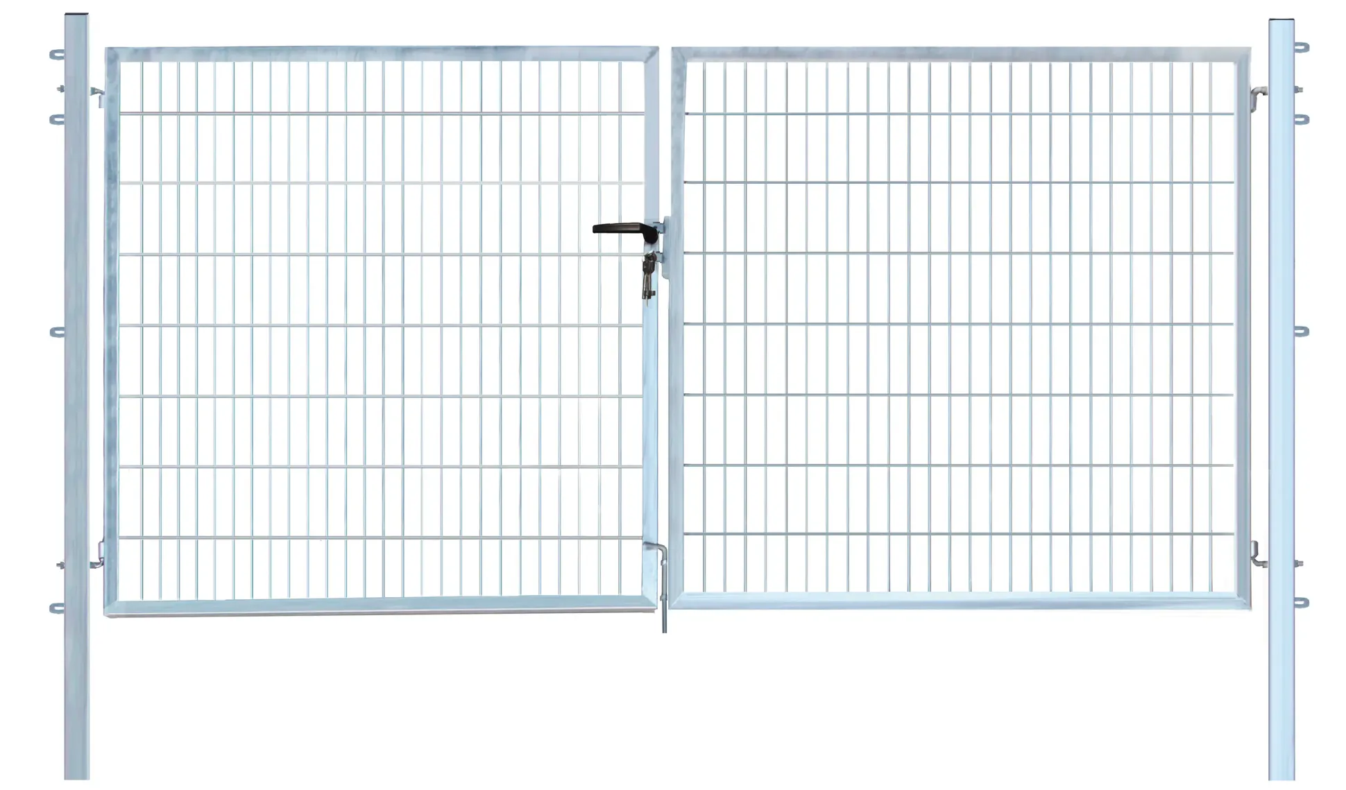 Floraworld Gartentor doppelflügelig Comfort 300 x 160 cm feuerverzinkt