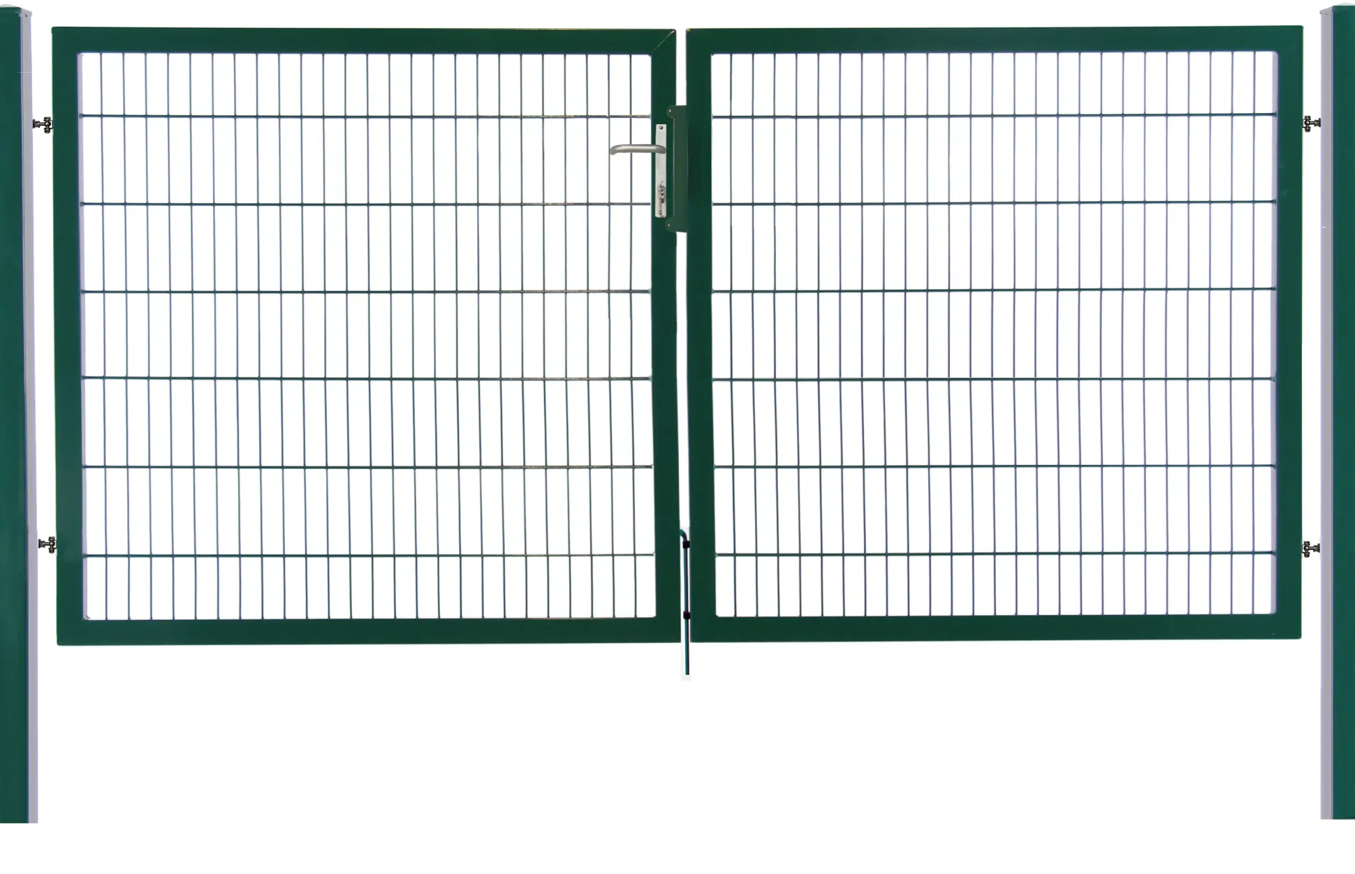 Floraworld Gartentor doppelflügelig Premium 300 x 140 cm moosgrün