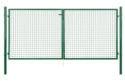 Floraworld Gartentor doppelflügelig Standard 300 x 125 cm moosgrün