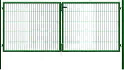 Floraworld Gartentor doppelflügelig Classic 300 x 125 cm moosgrün