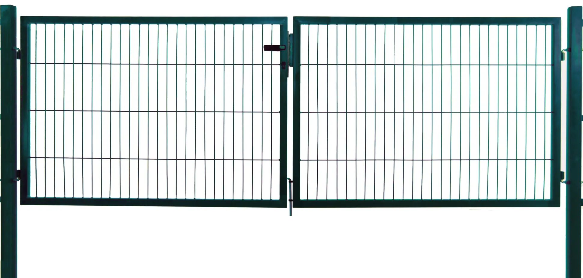 Floraworld Gartentor doppelflügelig Comfort 300 x 120 cm moosgrün