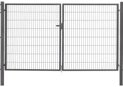 Floraworld Gartentor doppelflügelig Comfort 300 x 160 cm anthrazit
