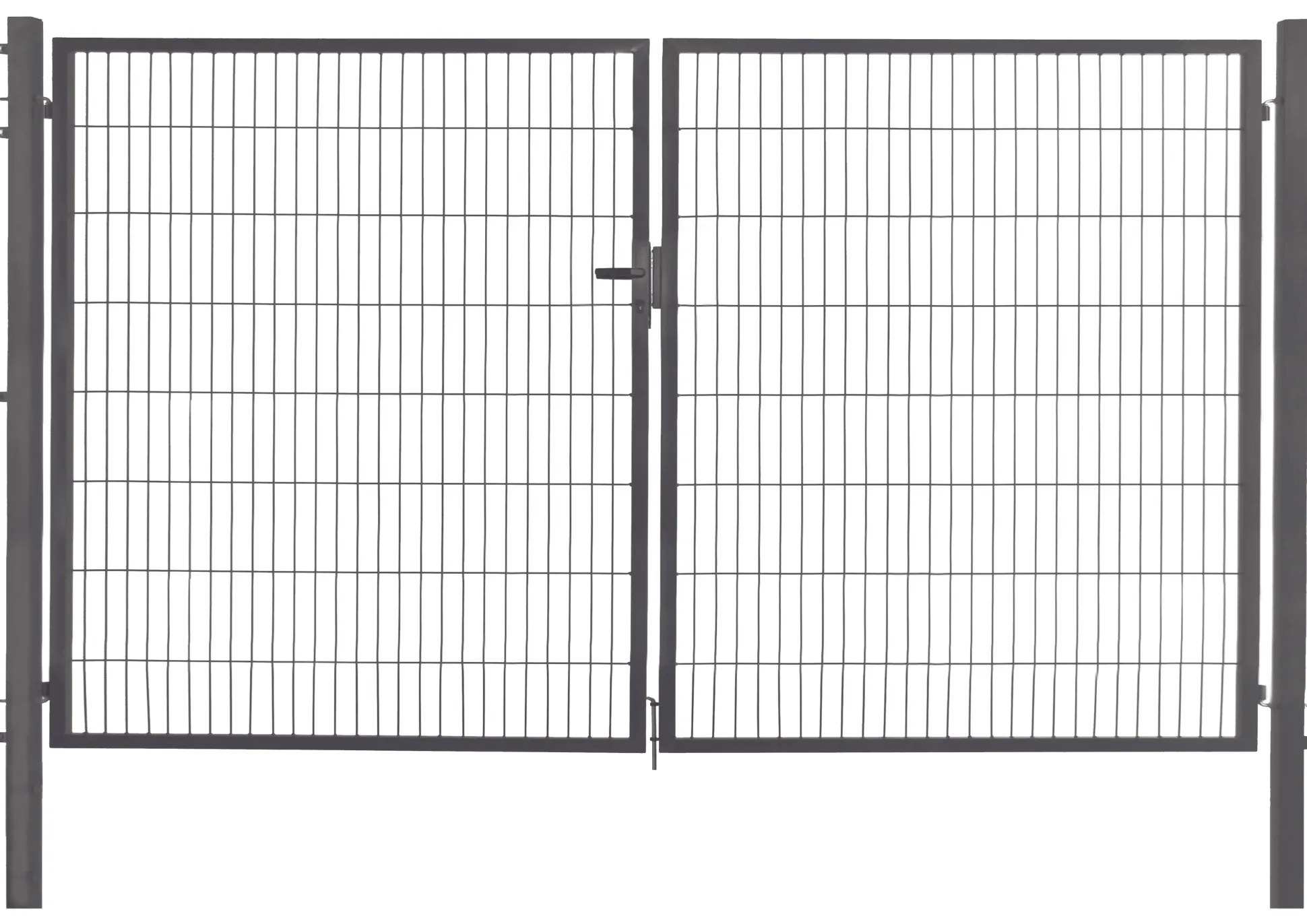 Floraworld Gartentor doppelflügelig Comfort 300 x 160 cm anthrazit