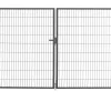 Floraworld Gartentor doppelflügelig Comfort 300 x 180 cm anthrazit
