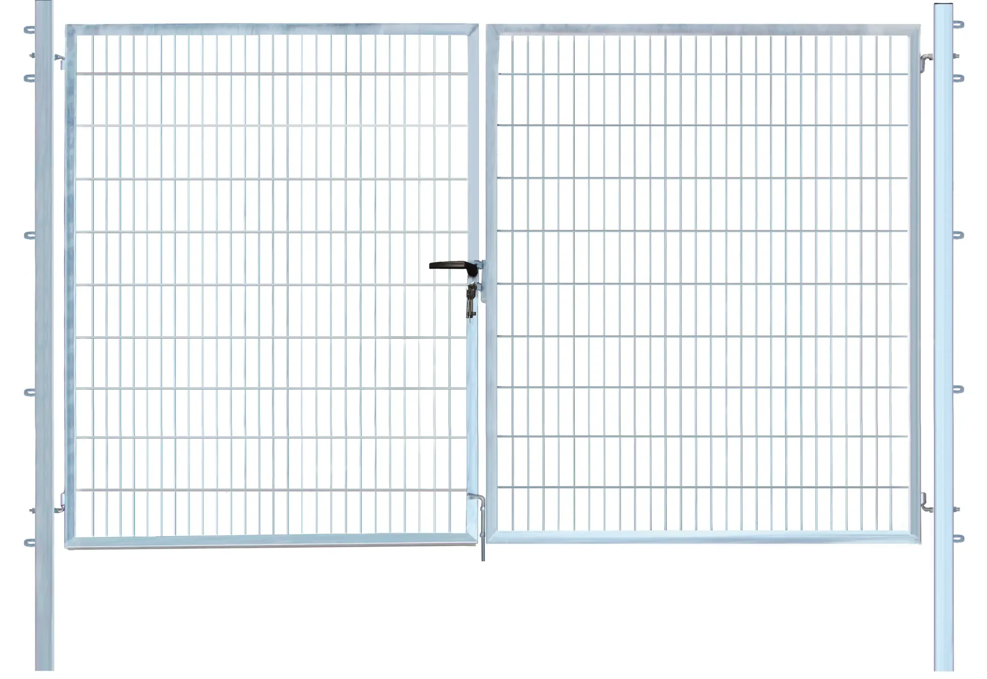 Floraworld Gartentor doppelflügelig Comfort 300 x 200 cm feuerverzinkt