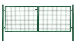 Floraworld Gartentor doppelflügelig Standard 300 x 100 cm moosgrün