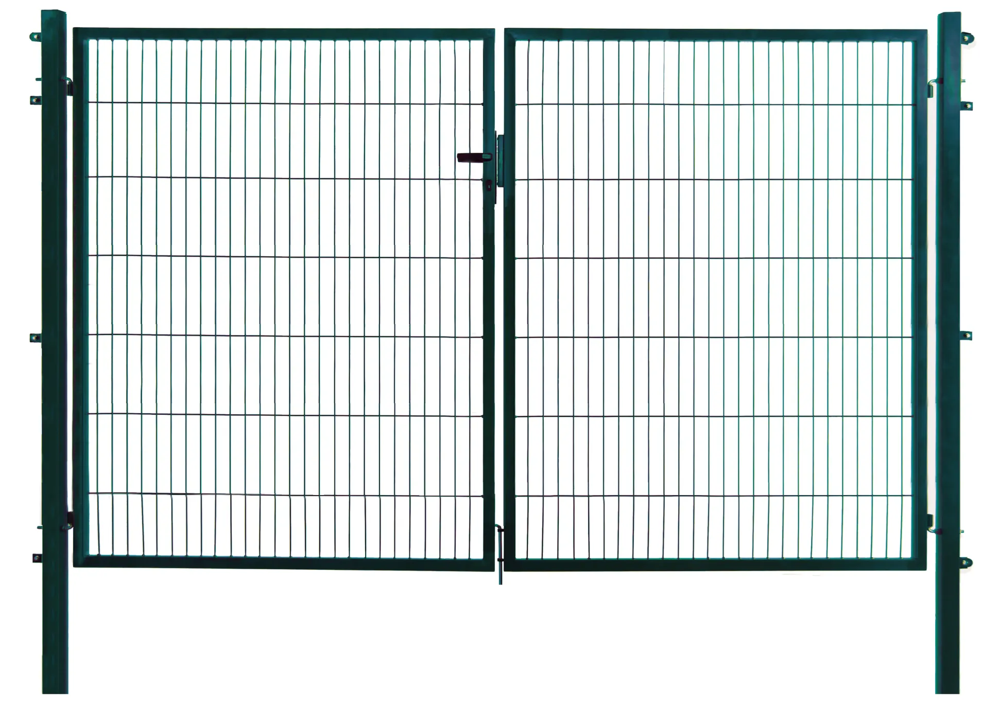Floraworld Gartentor doppelflügelig Comfort 300 x 140 cm moosgrün