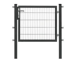 Floraworld Gartentor Premium Plus 120 x 100 cm anthrazit