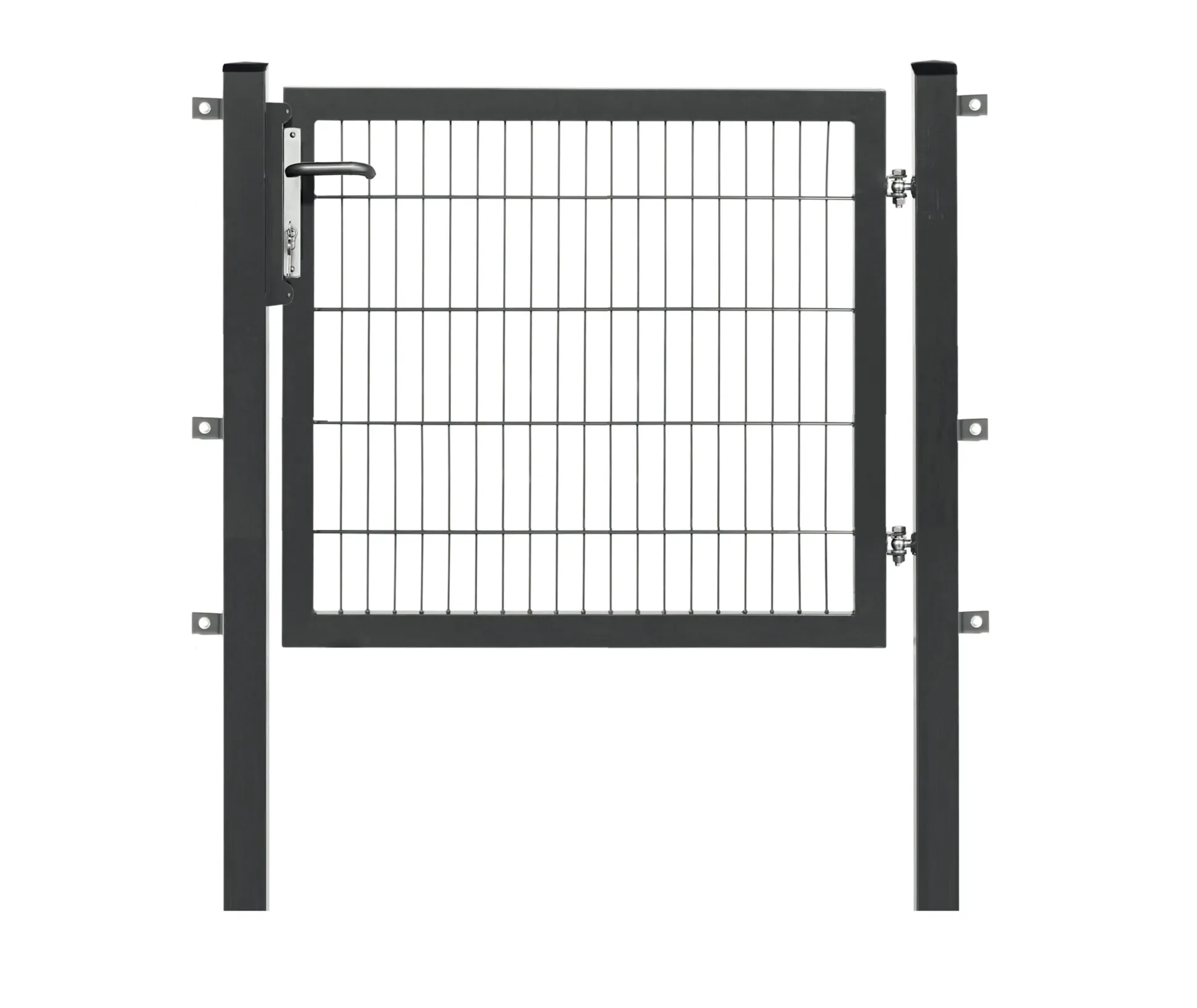 Floraworld Gartentor Premium Plus 120 x 100 cm anthrazit