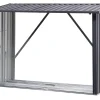 Floraworld Kaminholzregal XL anthrazit 217 x 89 cm