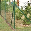 Floraworld Maschendraht-Zaun 15 m x 80 cm 60 mm Maschenweite moosgrün