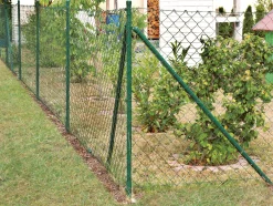 Floraworld Maschendraht-Zaun 15 m x 80 cm 60 mm Maschenweite moosgrün