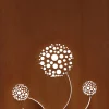 Floraworld Sichtschutz Garten Dekor Leone 178 x 90 cm rostoptik