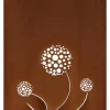 Floraworld Sichtschutz Garten Dekor Leone 158 x 90 cm rostoptik