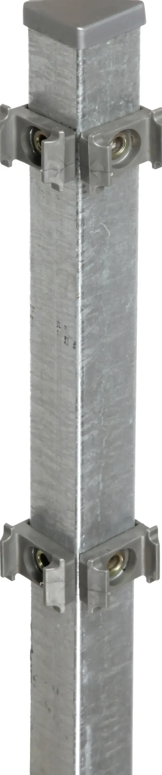 Floraworld Zauneckpfosten Classic 125 x 4 x 4 cm feuerverzinkt