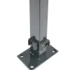 Floraworld Zauneckpfosten 189,3 x 6 x 4 cm anthrazit