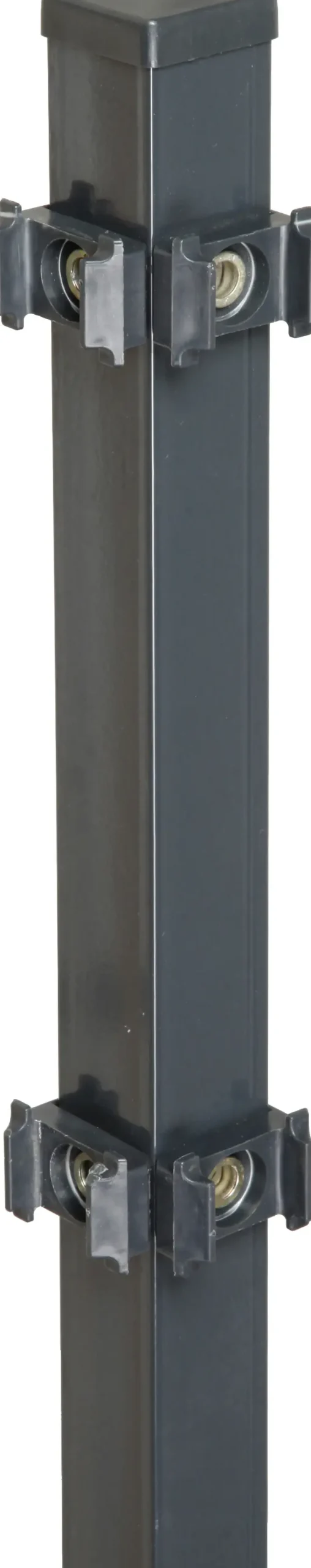 Floraworld Zauneckpfosten Classic 125 x 4 x 4 cm anthrazit