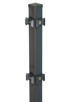 Floraworld Zauneckpfosten Classic 125 x 4 x 4 cm anthrazit