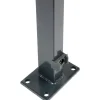 Floraworld Zaunpfosten 109,3 x 6 x 4 cm anthrazit