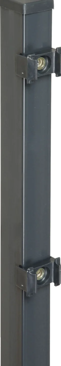 Floraworld Zaunpfosten Classic 125 x 4 x 4 cm anthrazit