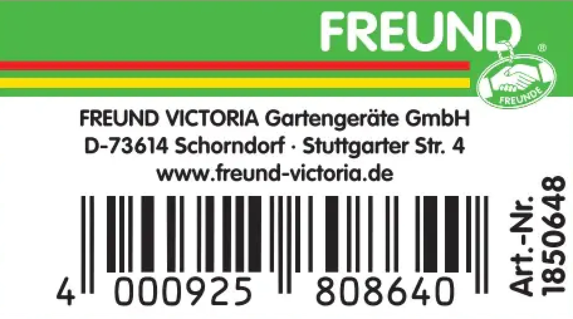 Freund Victoria Blumenkelle Arbeitsbreite 7 cm