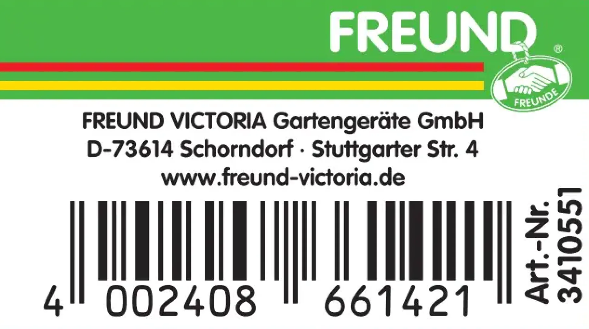 Freund Victoria Gartenrechen 30 cm Arbeitsbreite