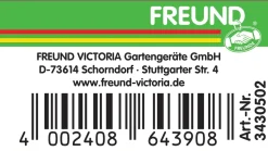 Freund Victoria Grubber 3 Zinken 9 cm breit