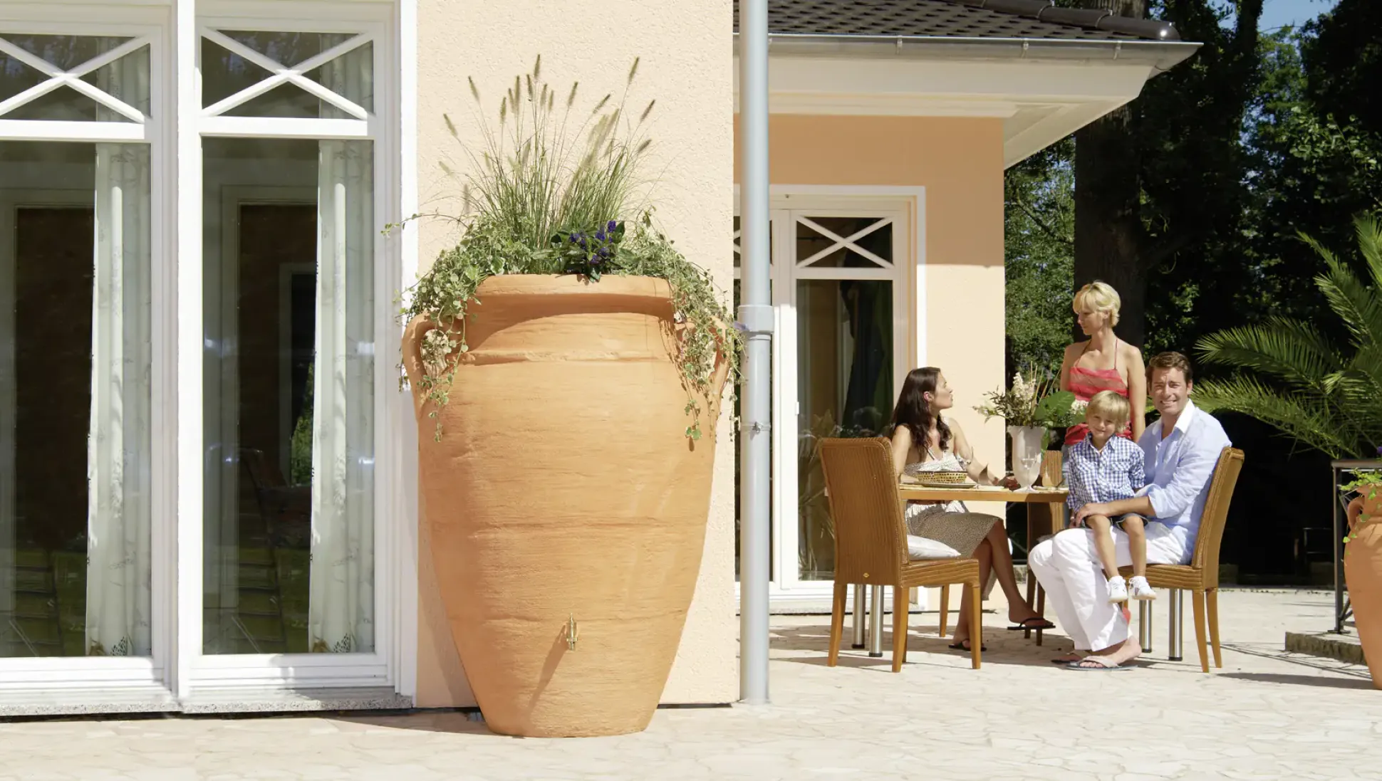 Garantia Antik Amphore Regentonne 600 l
