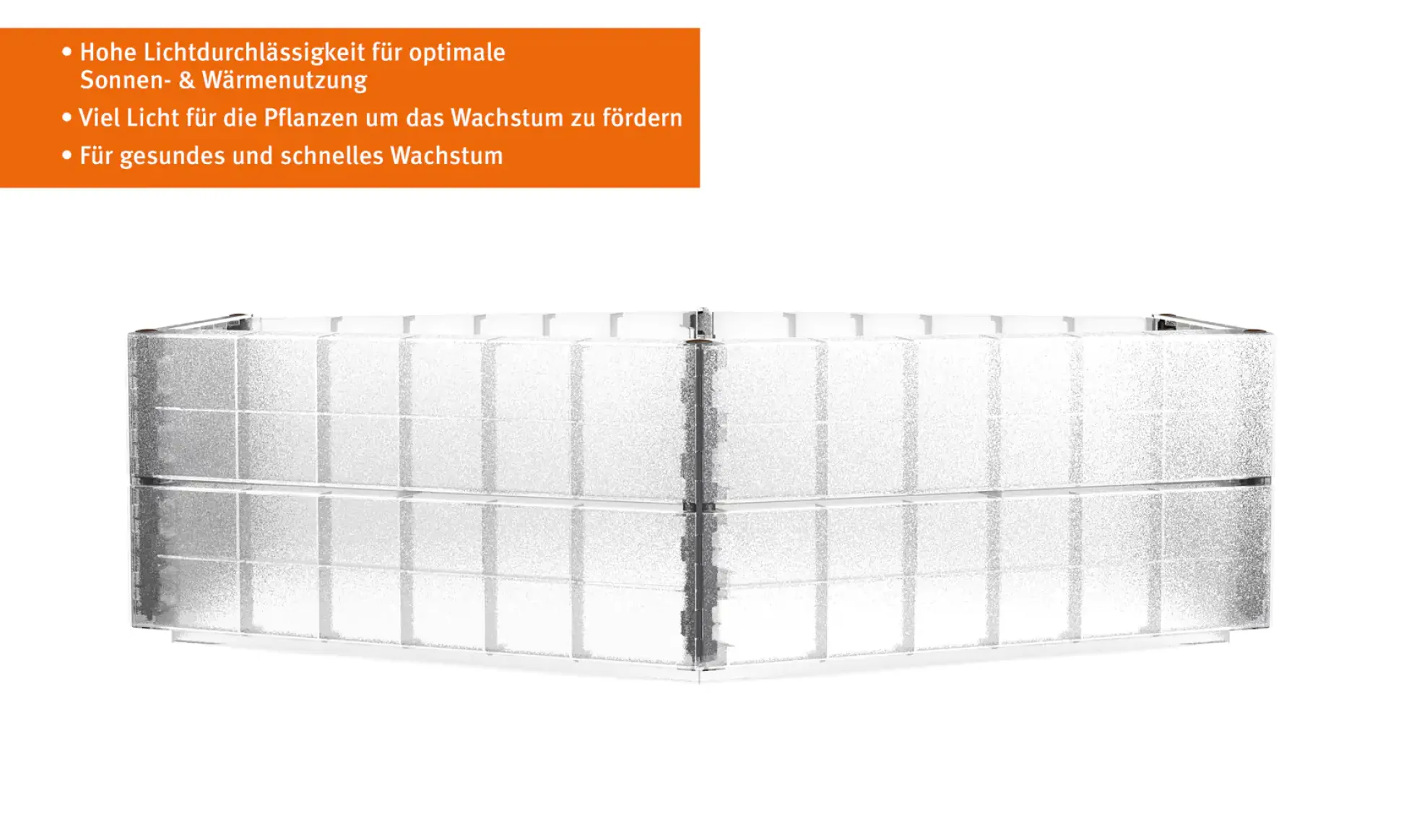 Garantia ERGO Hochbeet Wachstumsmodul für Hochbeet Ergo 6-eck