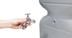 Garantia Gartentank Cubus, 1000 l, betongrau