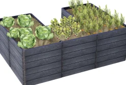 Garantia Hochbeet Ergo Quadro U L Stone