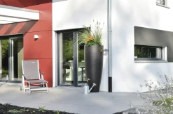 Garantia 2in1 Wasserbehälter 300 l, mokka, inkl. Pflanzschale