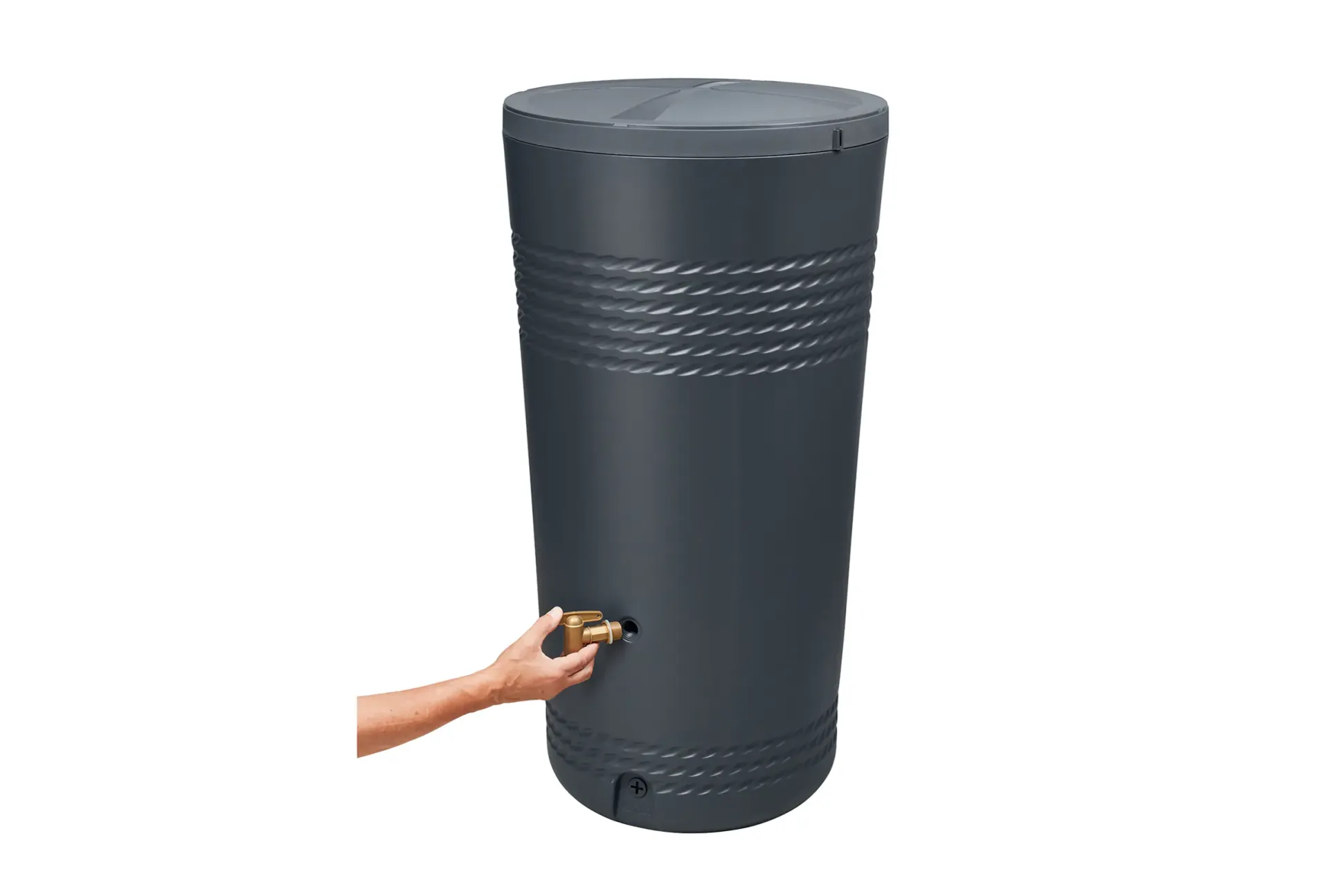 Garantia Regenspeicher Milo Komplett-Set 230 L graphite grey