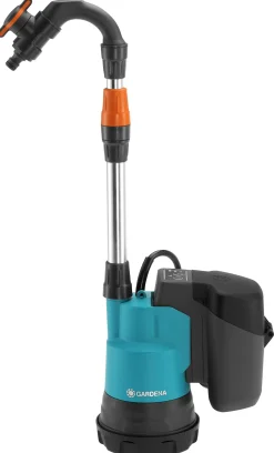Gardena Akku Regenfasspumpe 2.000 l/h 20 m 18 Volt
