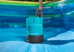 Gardena Akku-Tauchpumpe 2000-2 18V P4A Ready-To-Use Set
