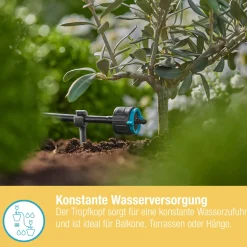 Gardena Endtropfer, 1-8 l/h regulierbar
